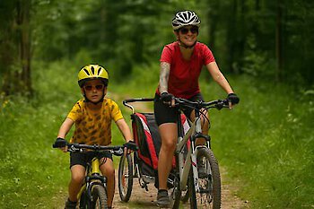 Leichte Radtour im Bayerischen Wald